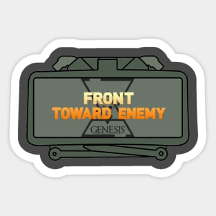 Genesis - Front towards enemy Logo Sticker